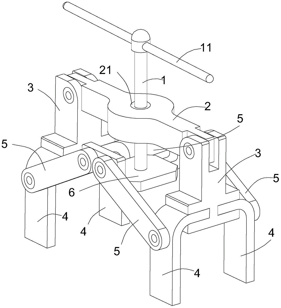 Replacement device for switching-closing spring of circuit breaker