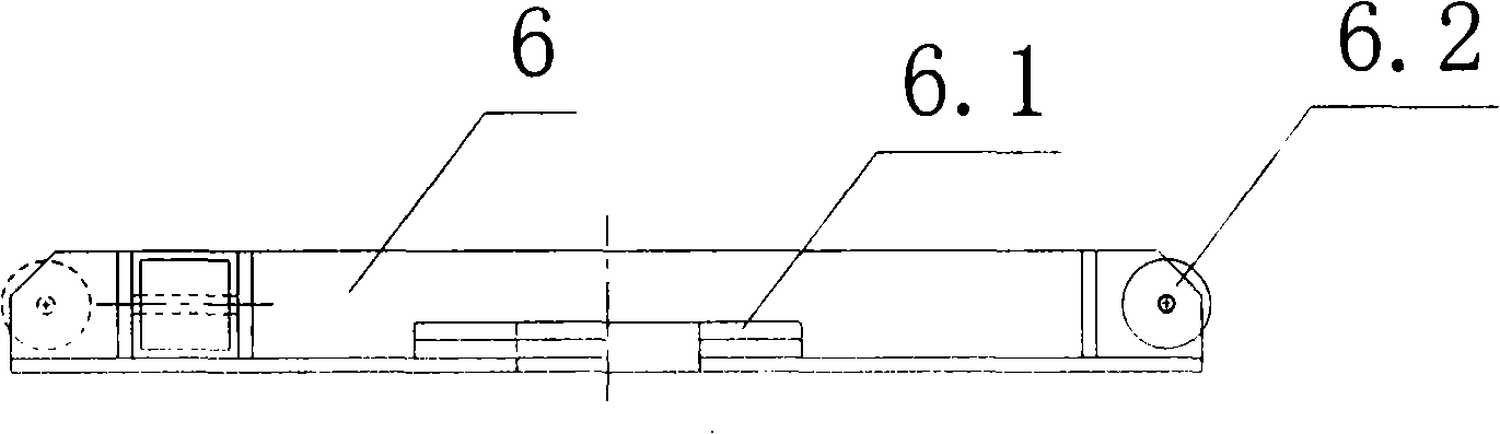 Lifting device for measurement of multi-beam transducer