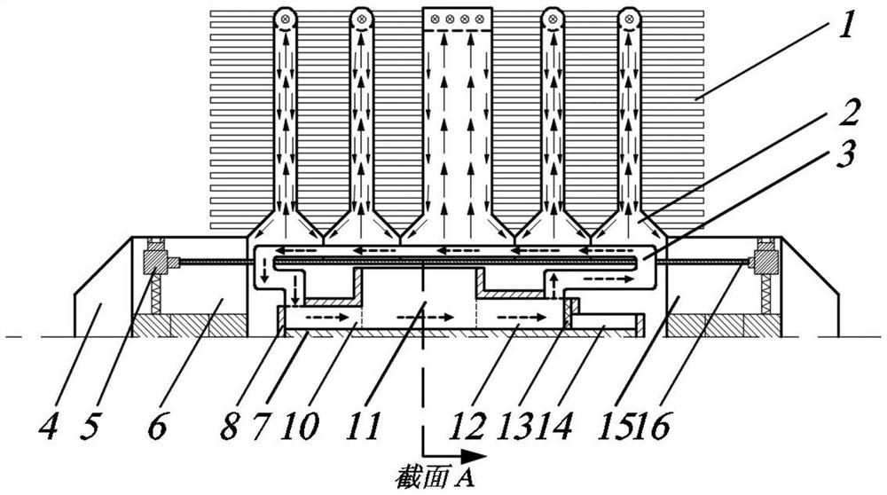 A modular space nuclear reactor power generation unit