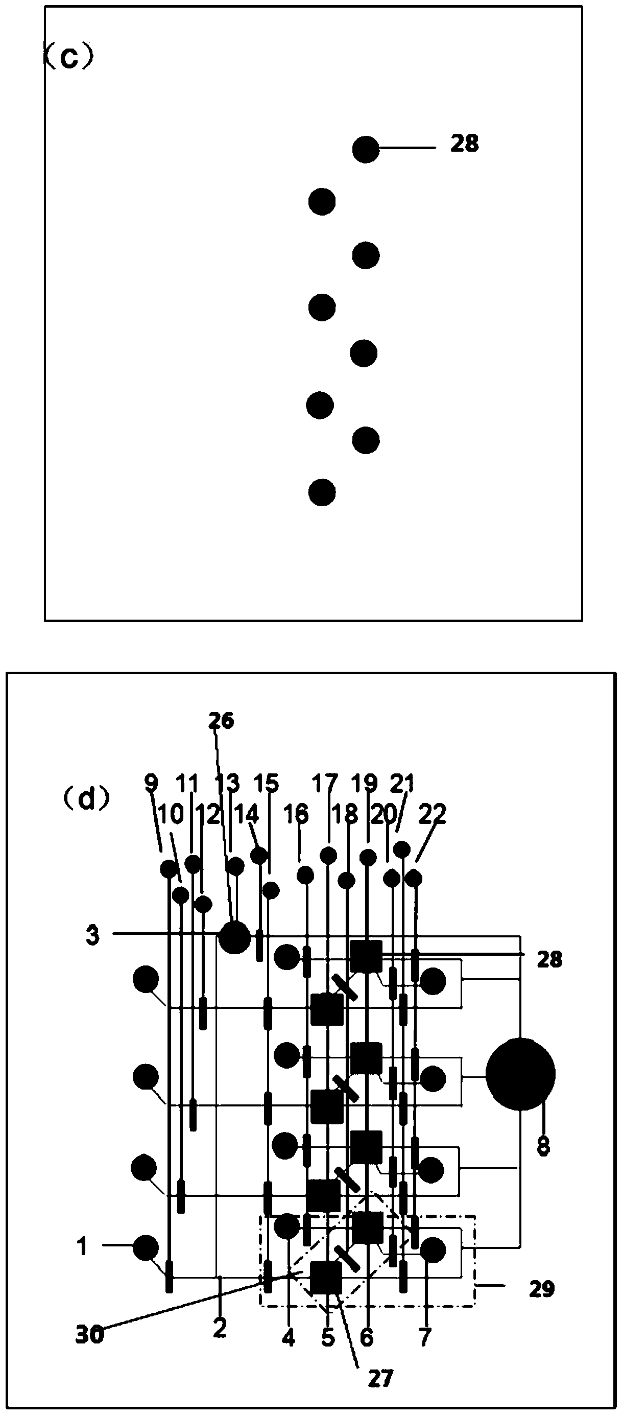 A microfluidic chip and nucleic acid extraction and purification method using the microfluidic chip