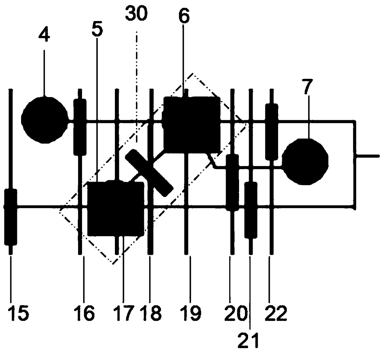 A microfluidic chip and nucleic acid extraction and purification method using the microfluidic chip