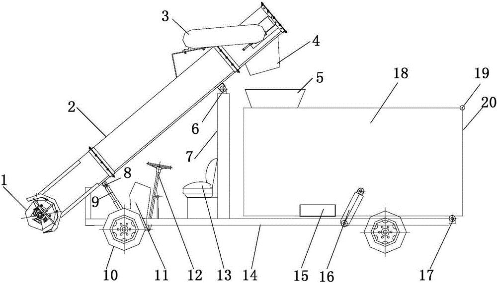 Electric transport vehicle capable of achieving automatic loading and unloading