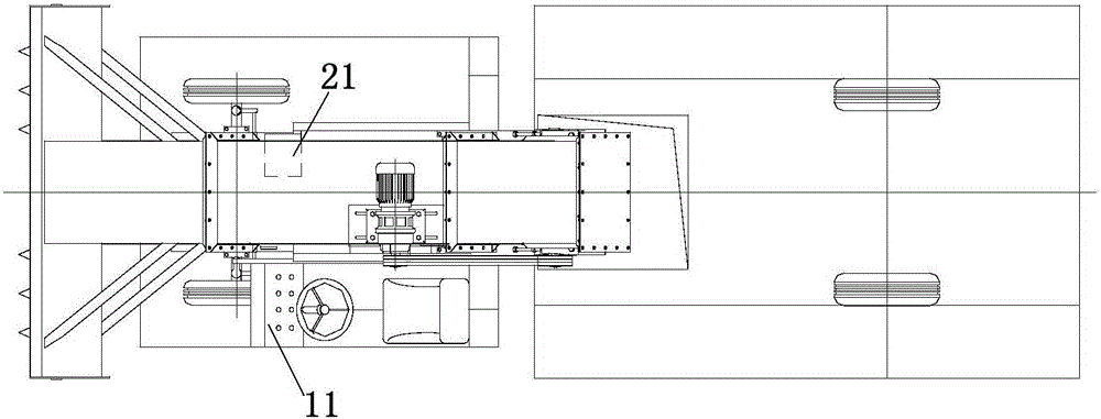 Electric transport vehicle capable of achieving automatic loading and unloading