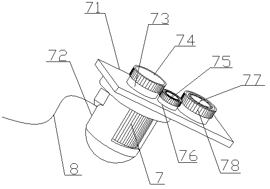 High-pressure sprayer for pipeline cleaning