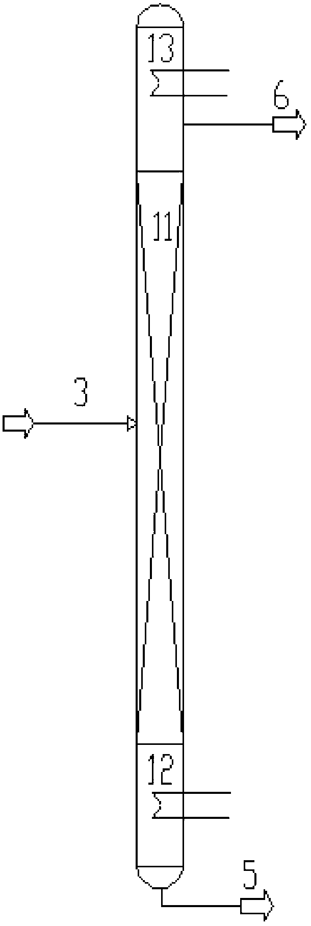 Method and device for refining crude products of m-phthaloyl chloride