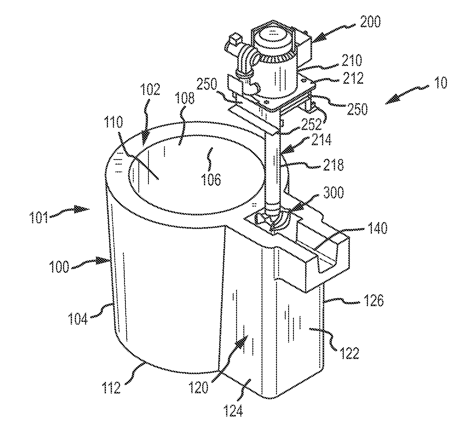 Ladle with transfer conduit