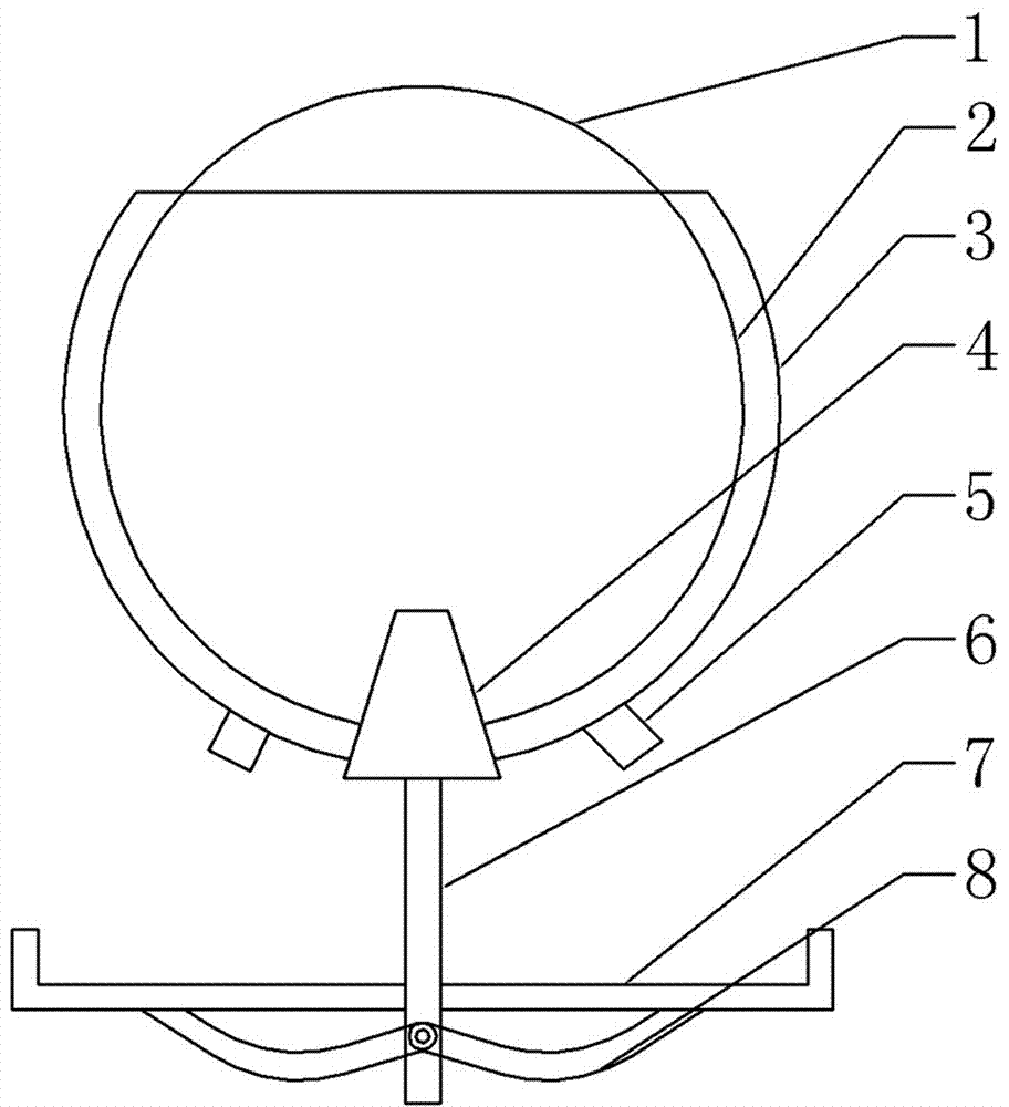 Feed trough for chickens