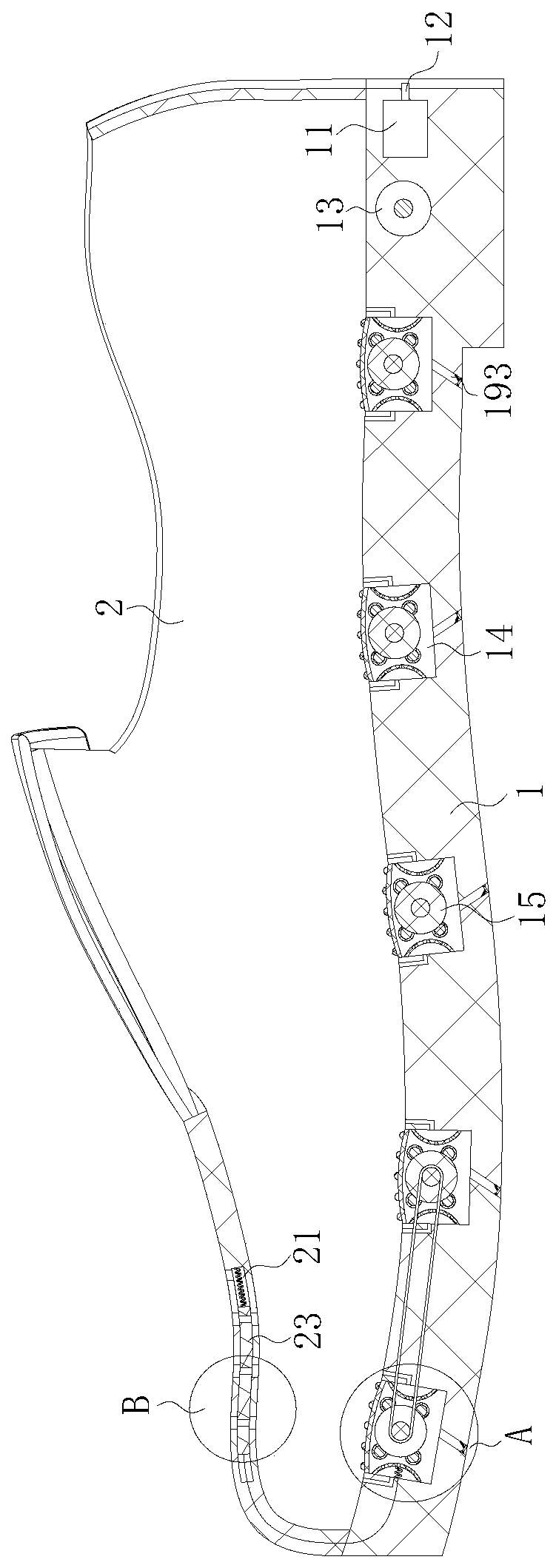 Manufacturing process of synthetic leather shoes