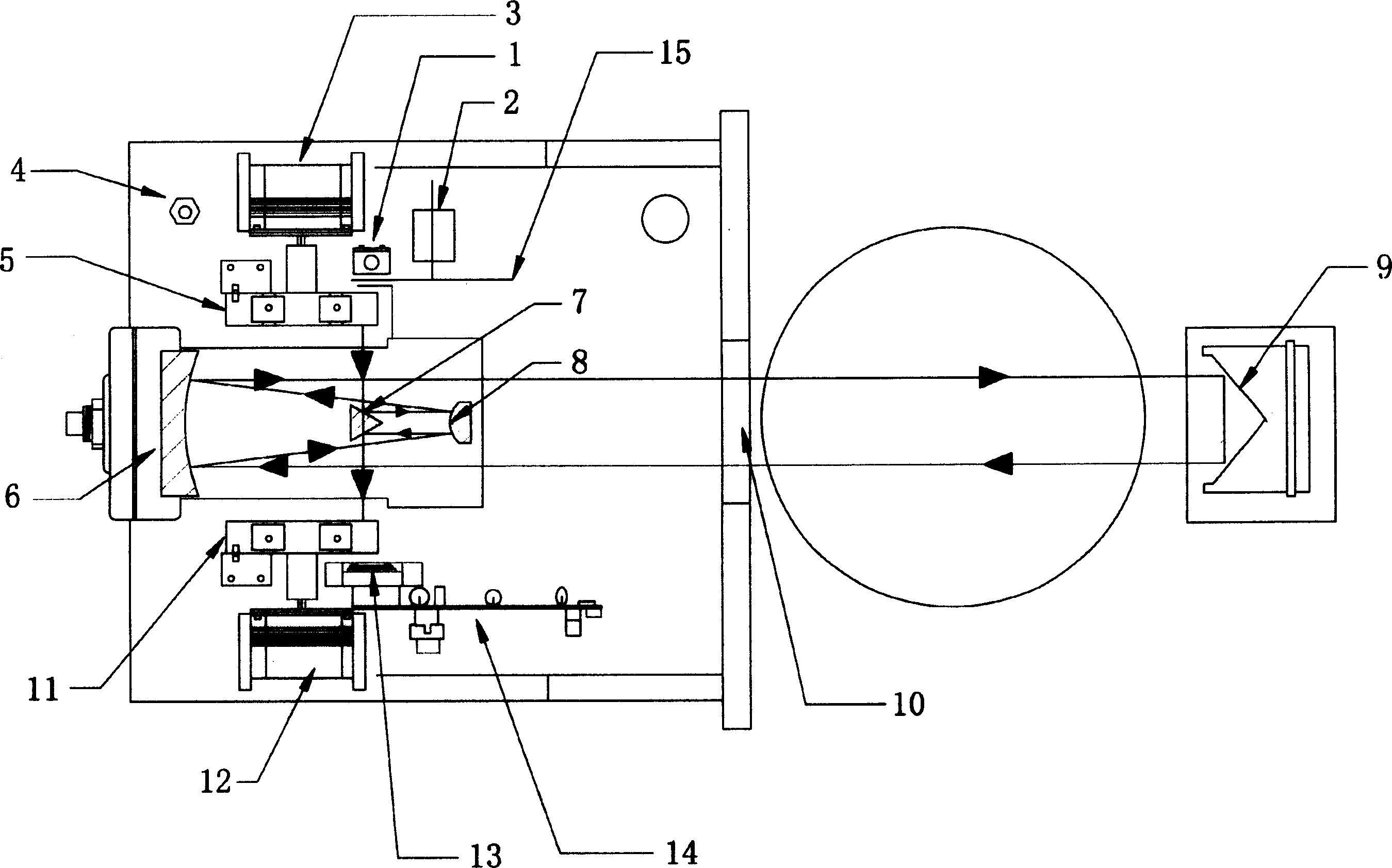 Multi-component infrared online gas analyzer