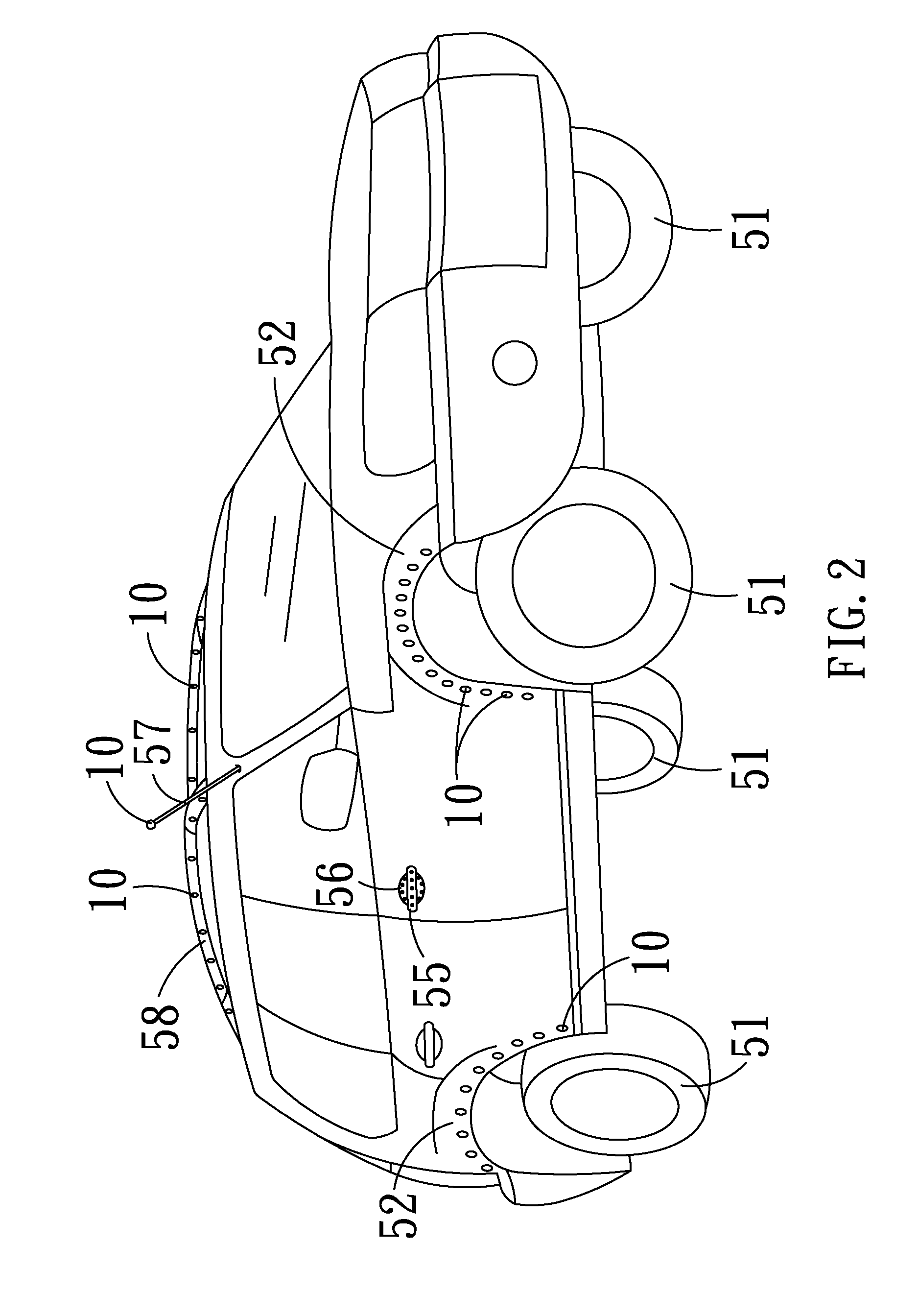 Automobile light emitting device