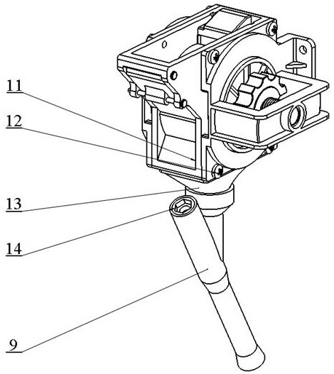 Synchronous air-blowing soil-covering type seed throwing device of rice direct-seeding seed metering device