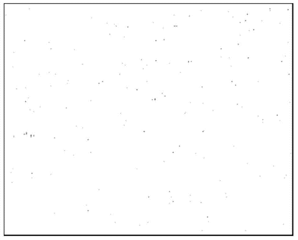 Infrared focal plane array blind pixel detection method and device