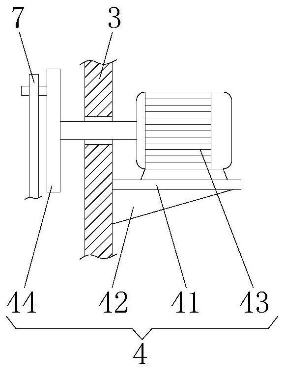 Unmanned aerial vehicle supporting leg with article carrying function