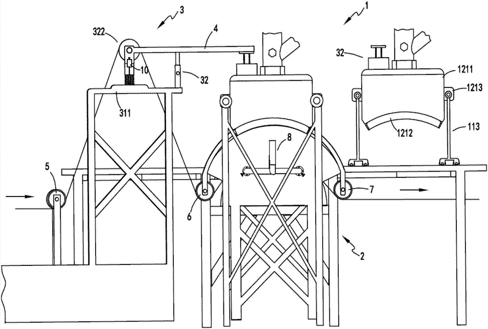 Switchable cloth dyeing and printing equipment