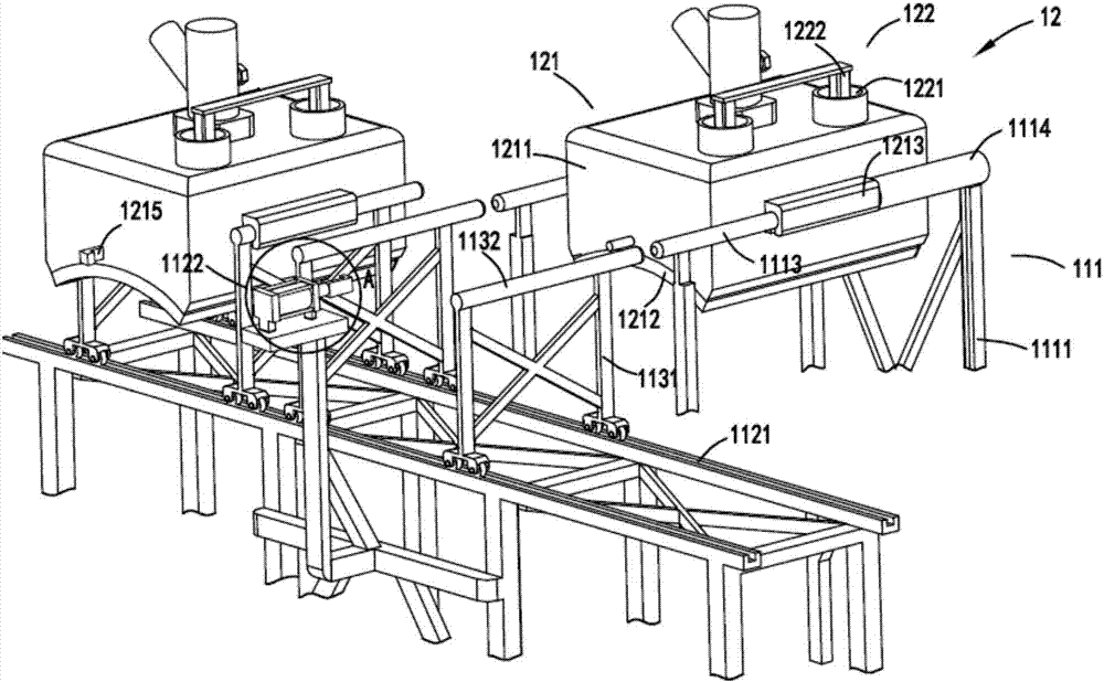 Switchable cloth dyeing and printing equipment