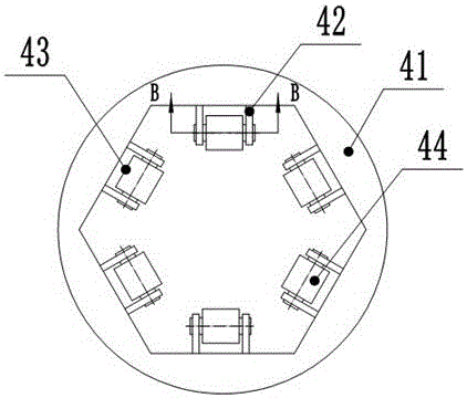 Glass plate perforating device