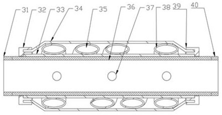 A device and method for separating layers of a thermal recovery well