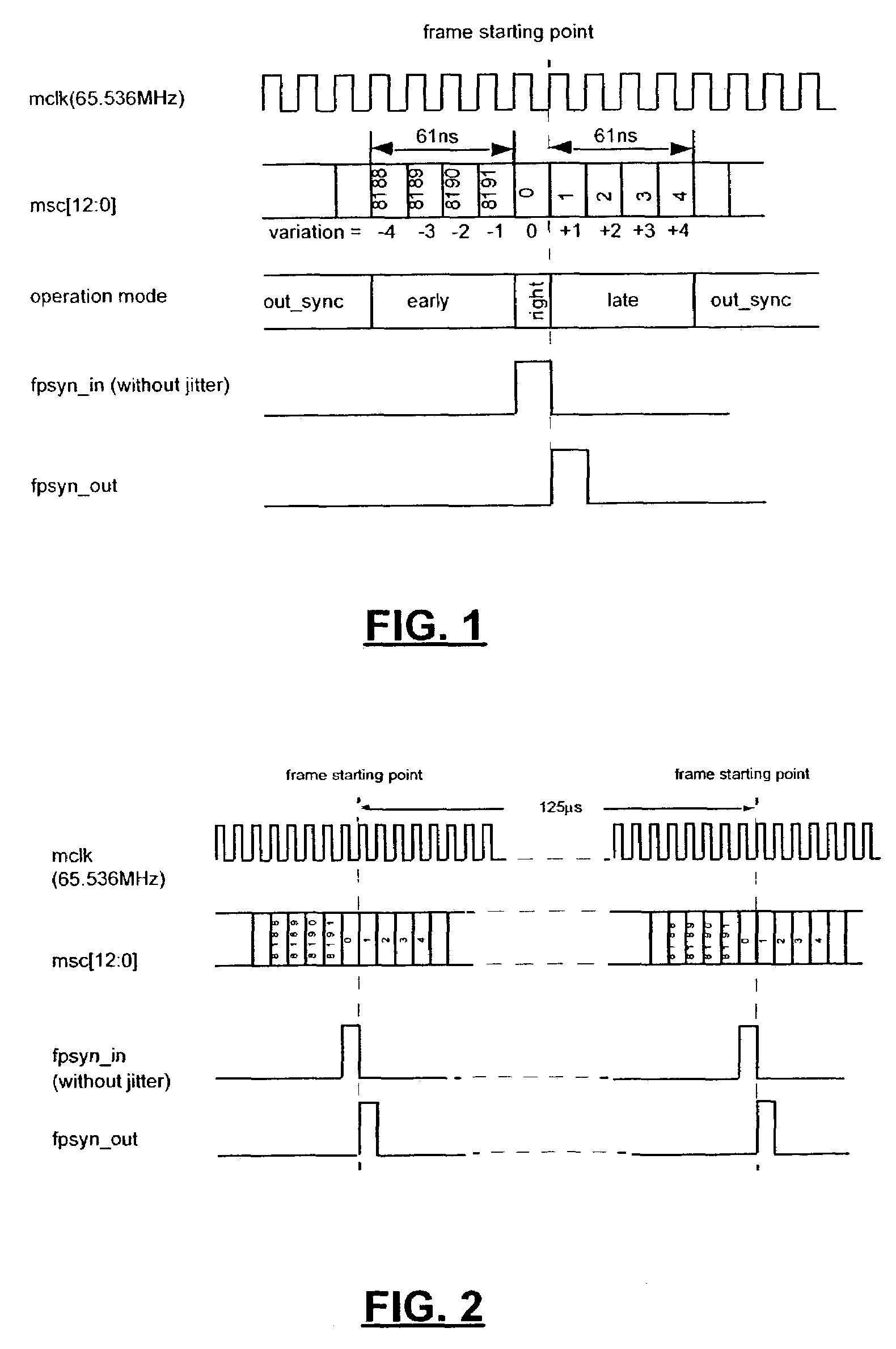 Frame boundary discriminator