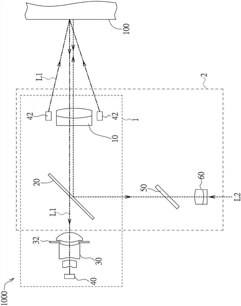 Optical probe for detecting biological tissue