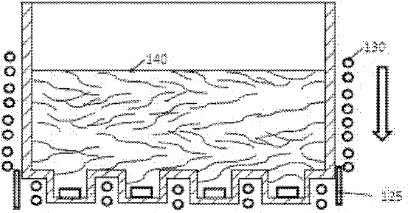 Solar cell substrate, manufacturing method of solar cell and crucible used for same