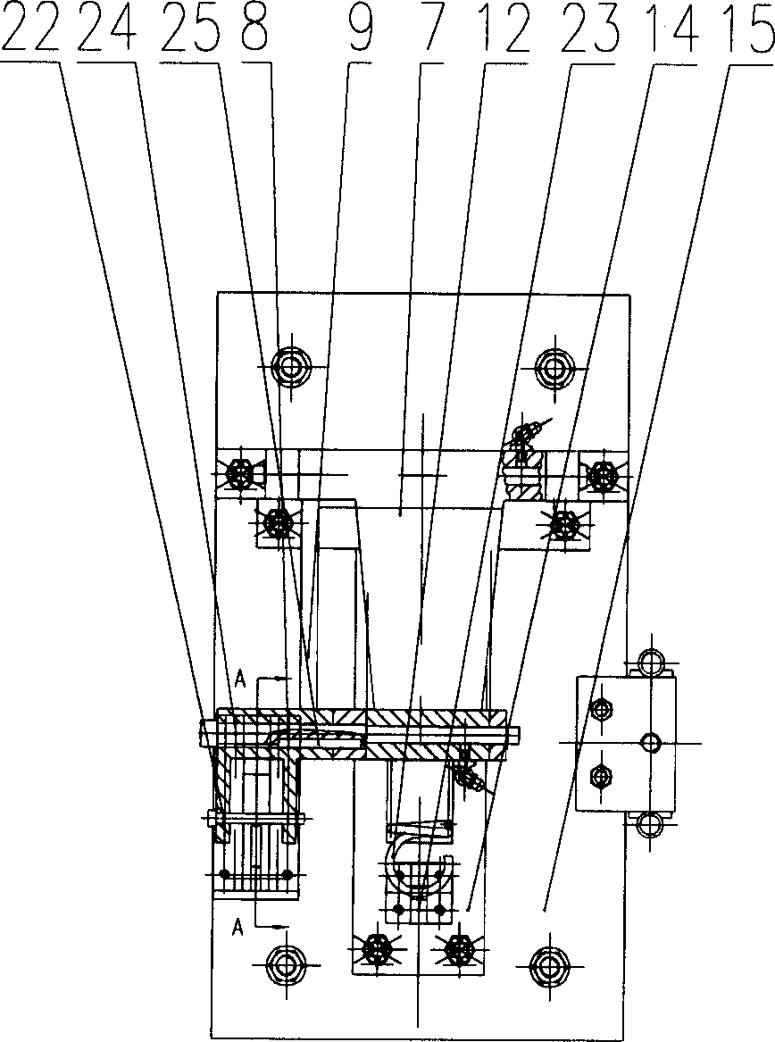 Lateral current collector