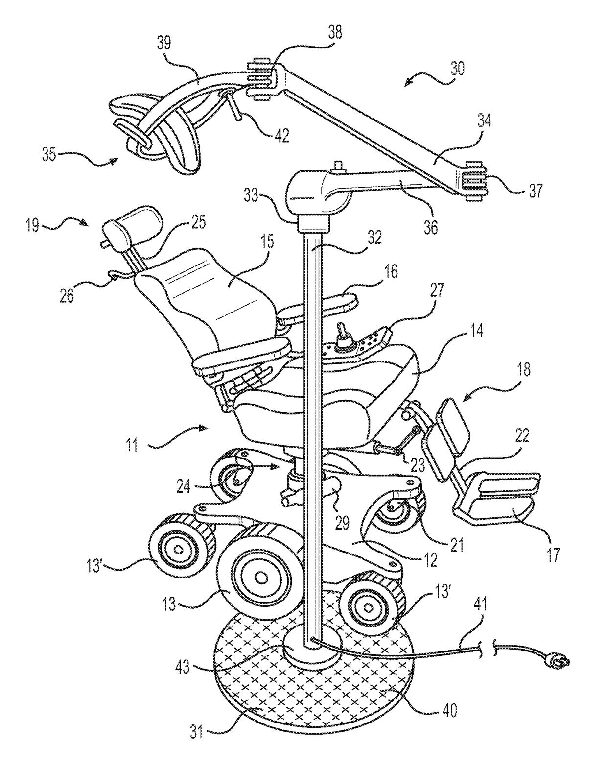 Method and apparatus for performing on-site mobile dentistry