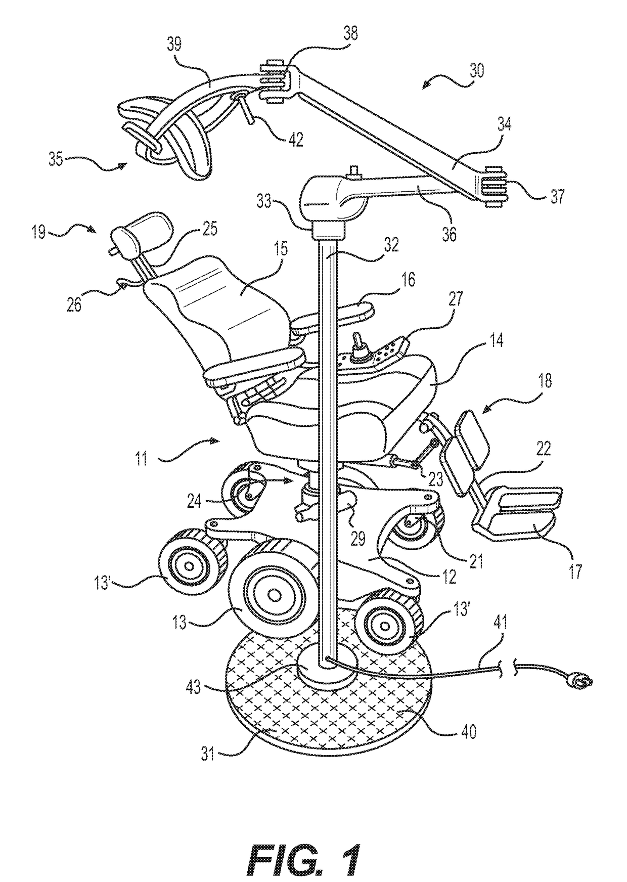 Method and apparatus for performing on-site mobile dentistry