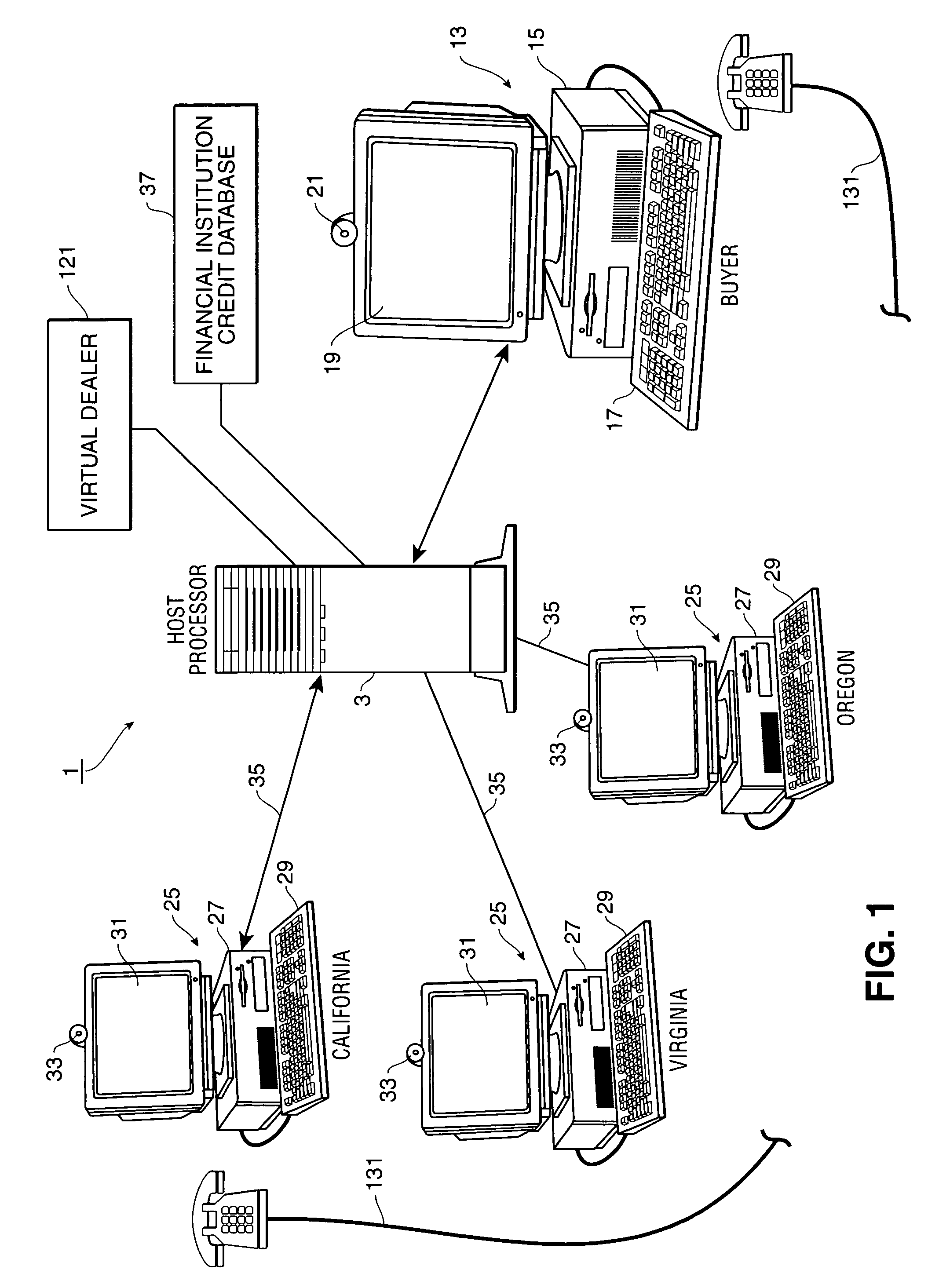 Computer system and method for negotiating the purchase and sale of goods or services using virtual sales