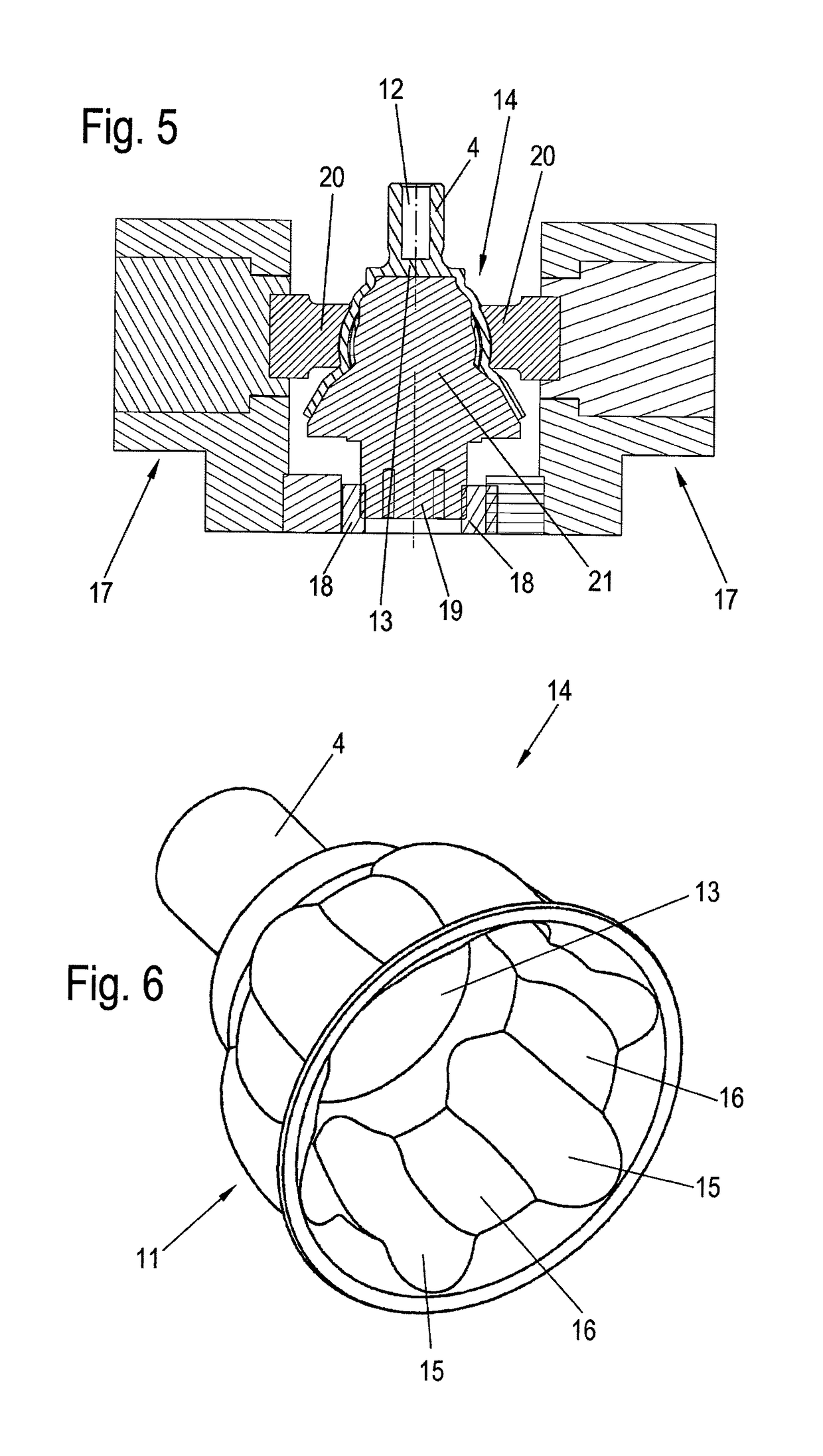 Method for manufacturing a rotationally symmetrical shaped article