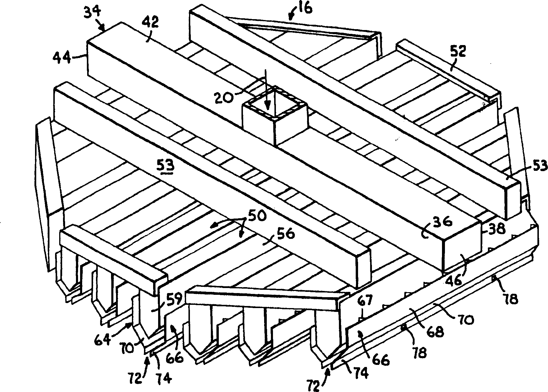 Liquid distributor in mass transfer column and method of installation and use