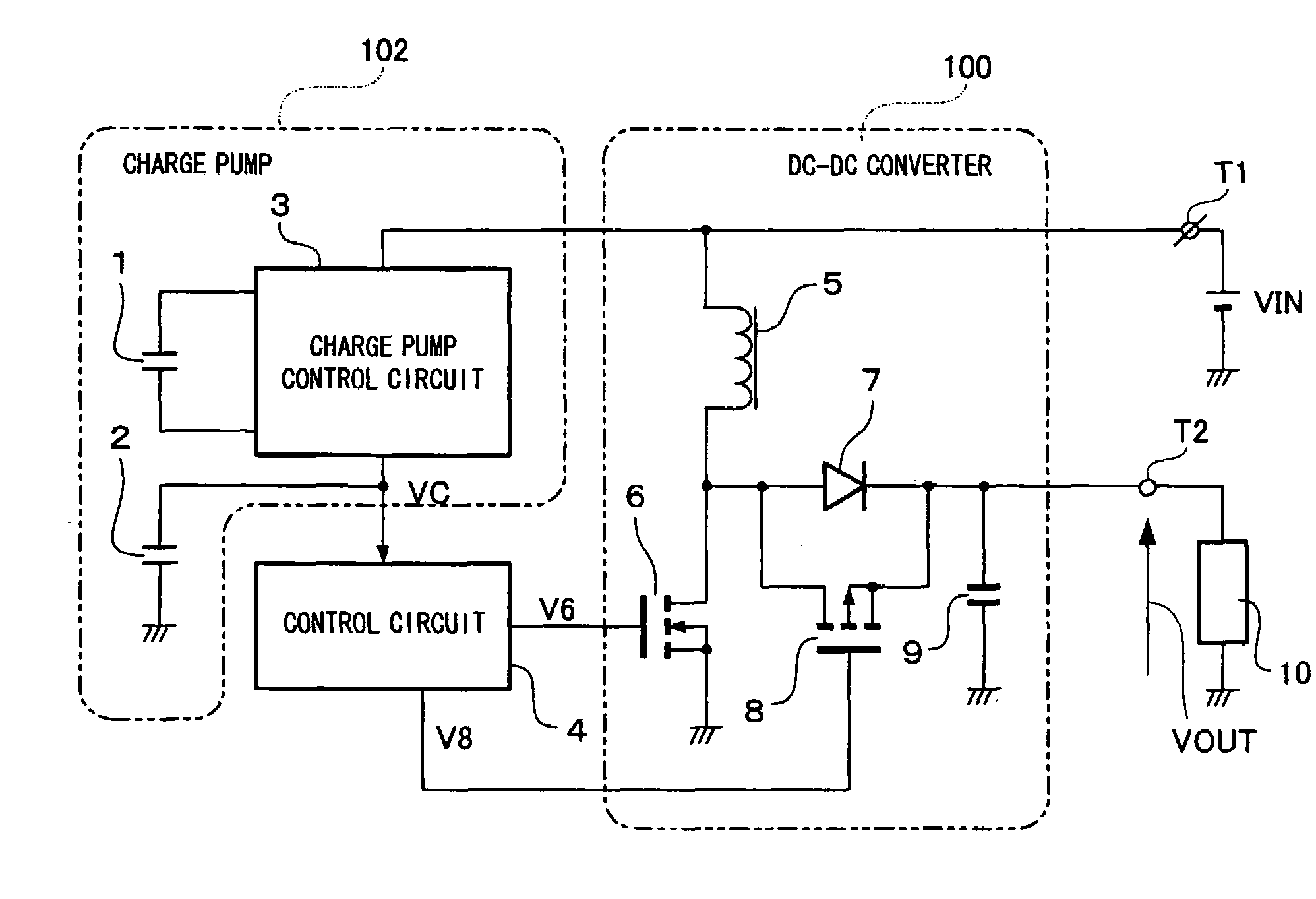 Switching power supply circuitry