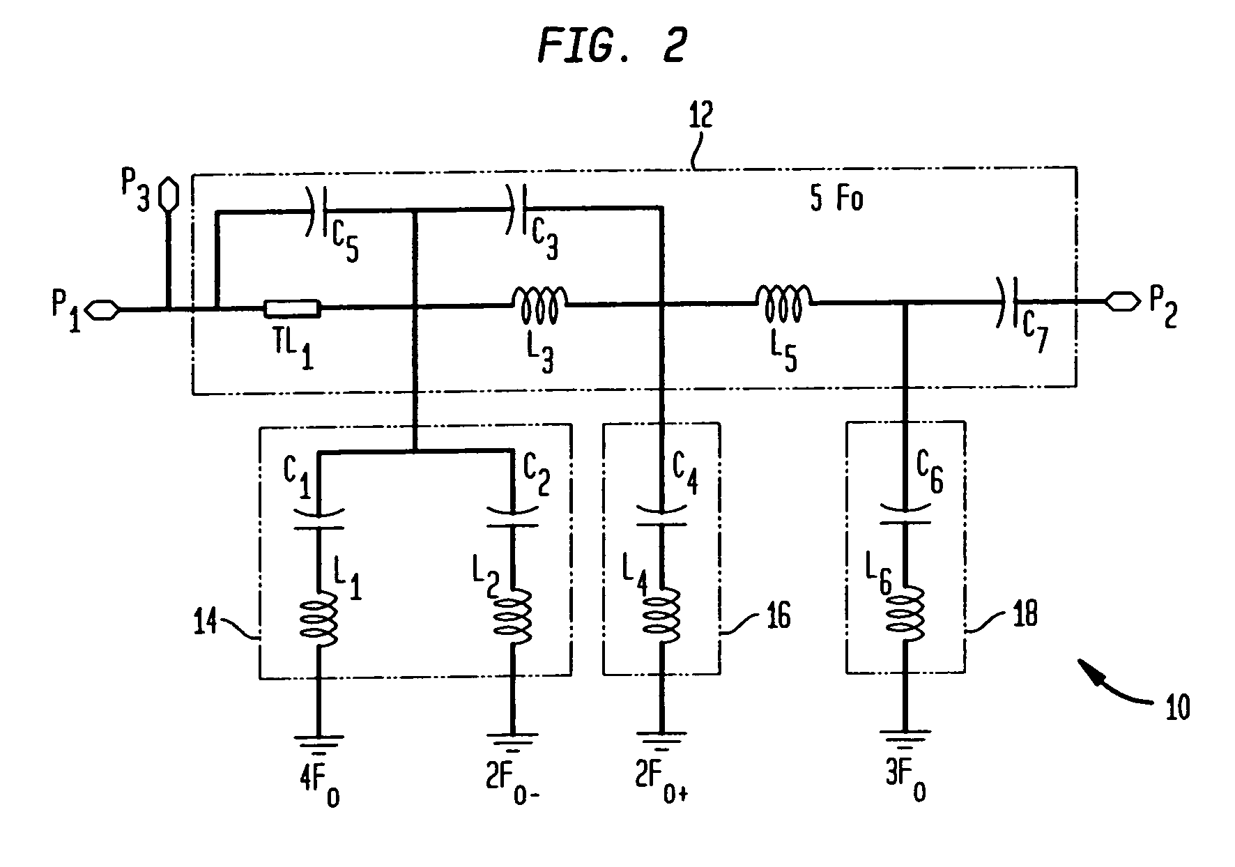 Combined matching and filter circuit