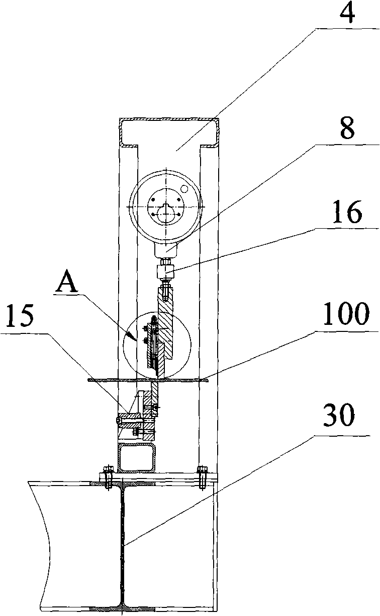 Electric cutting device of cold-bending molding machine