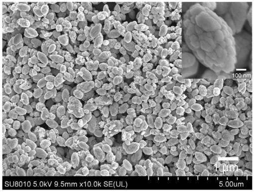 Preparation method of bismuth vanadate yellow pigment for visible light catalytic sterilization and product prepared by preparation method