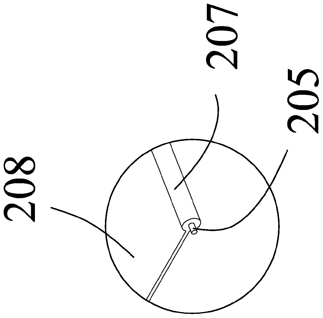 Cotton airing equipment with rain-proof function