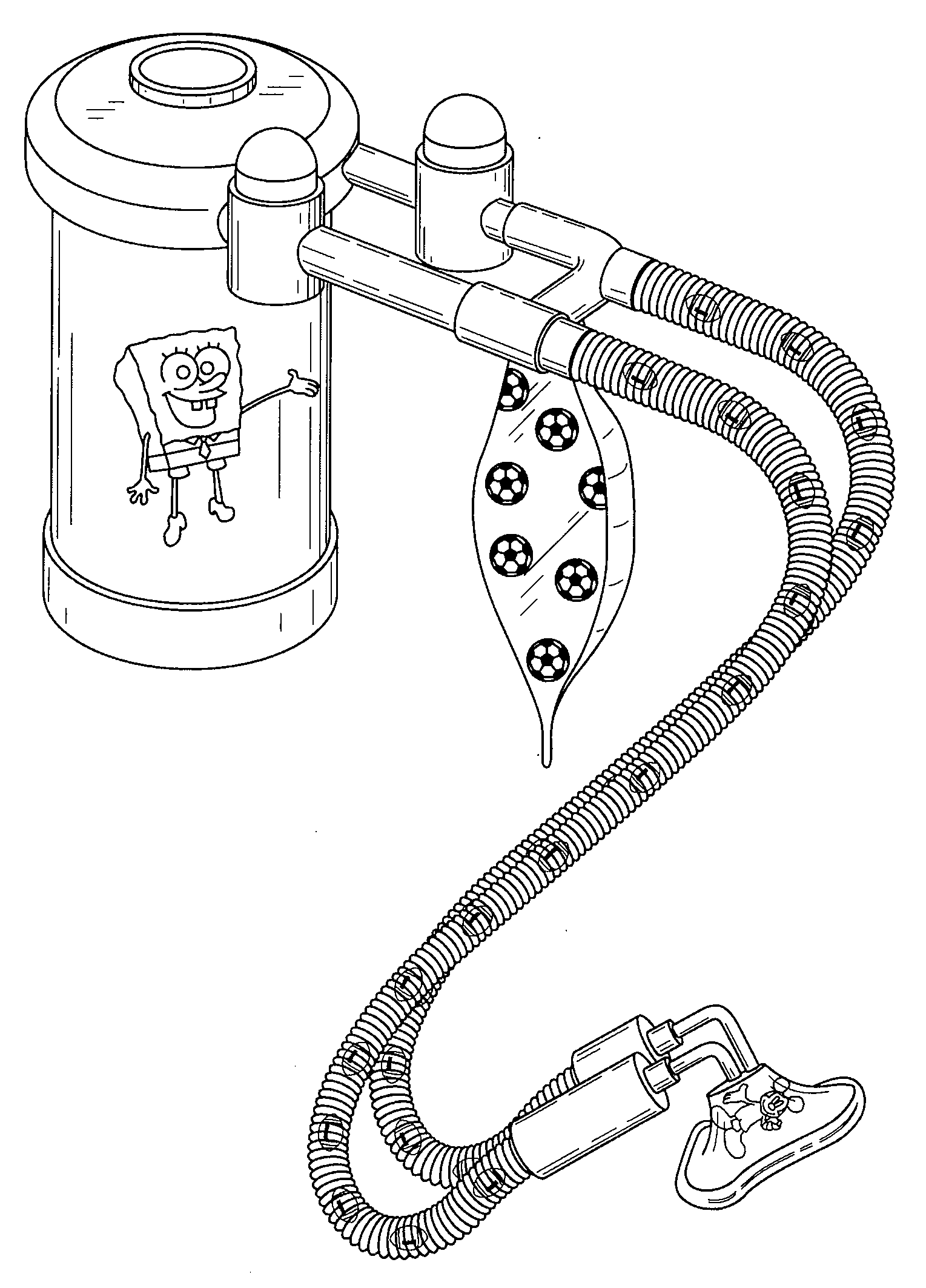 System and method for an anesthesia breathing circuit