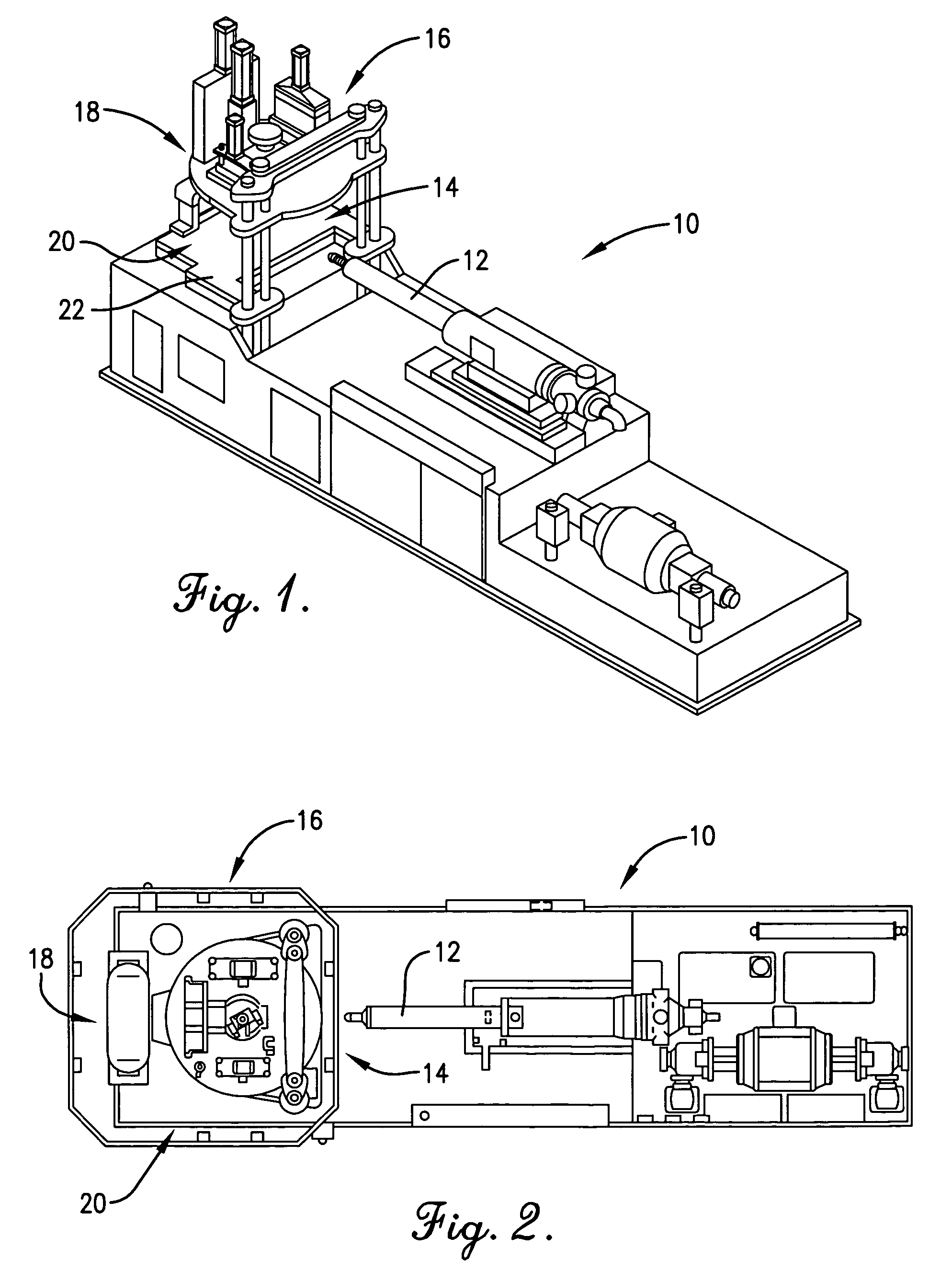 Quick change blow mold tooling