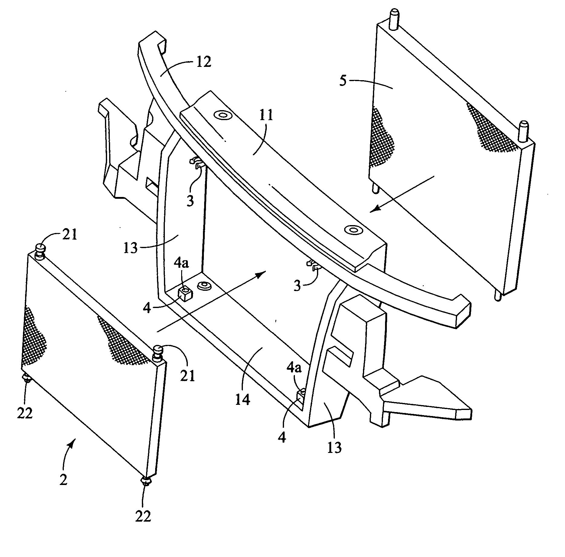 Condenser arrangement