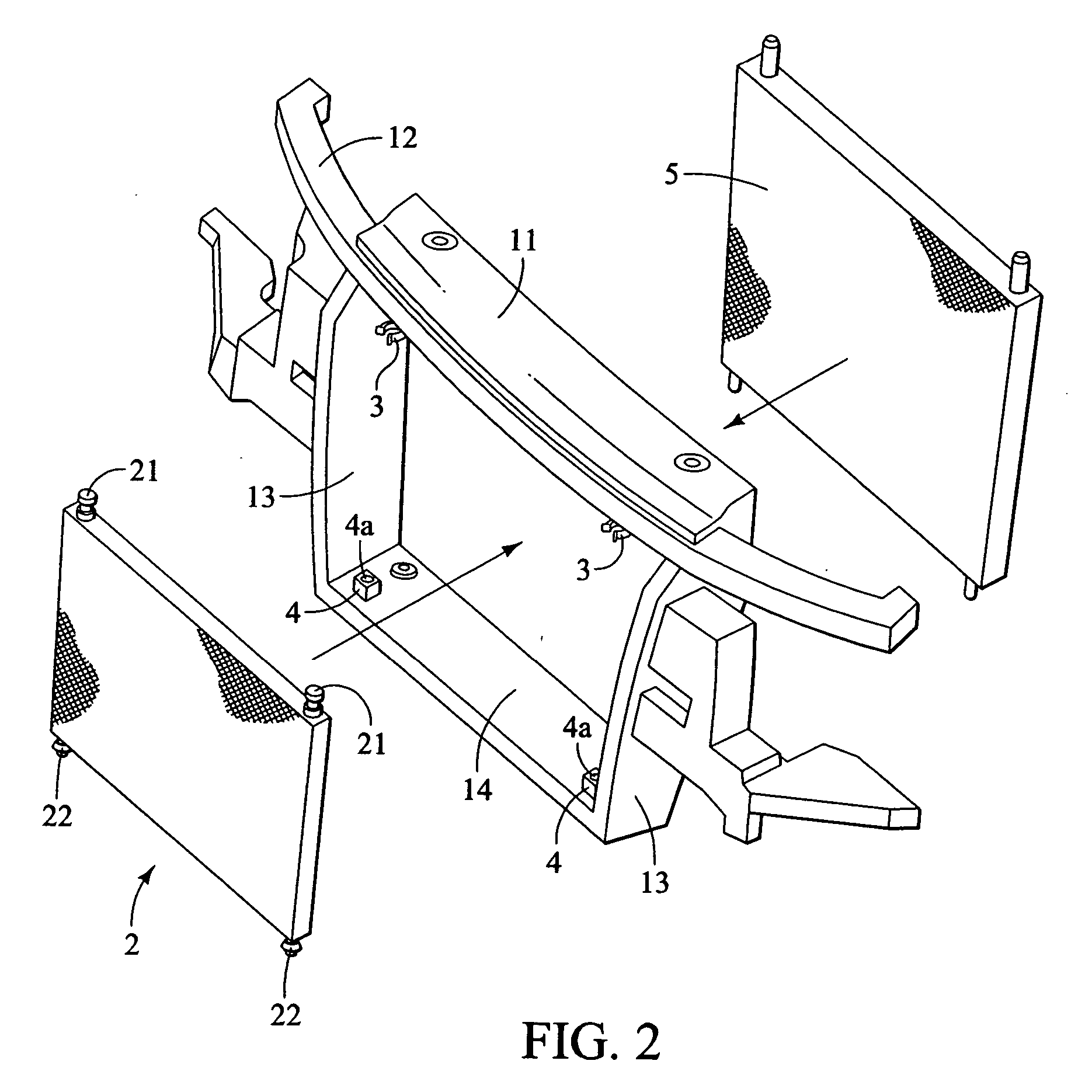 Condenser arrangement