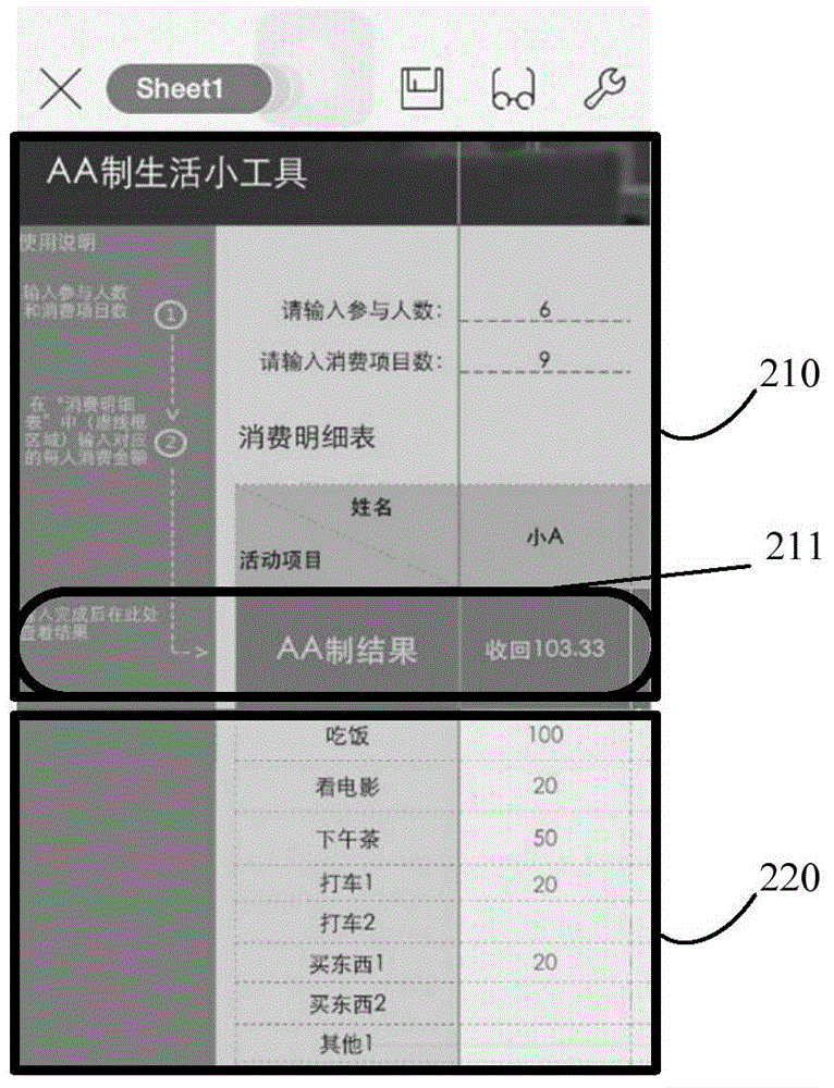 Adjusting method and device for adjusting frozen region of electronic table