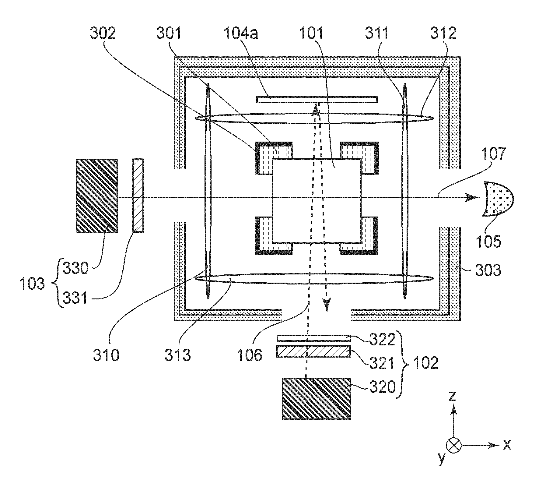 Atomic magnetometer and magnetic force measuring method