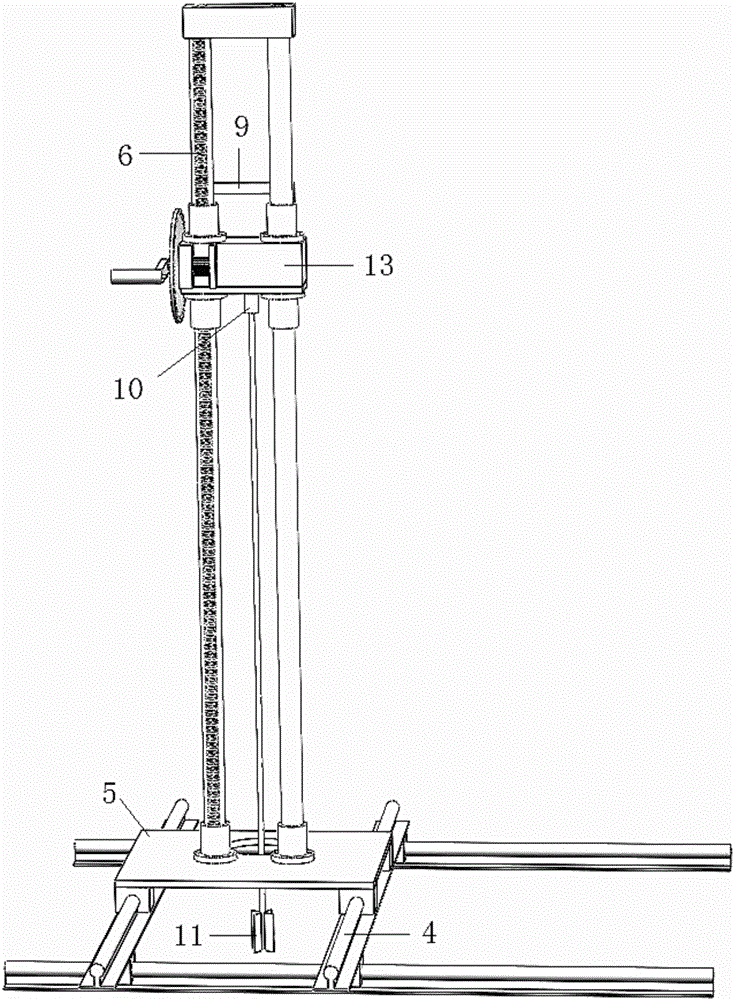 Box type sampling shear strength testing method