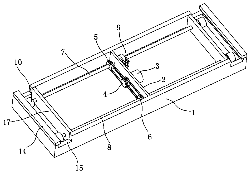 Linear guide rail interconnection anti-toppling system