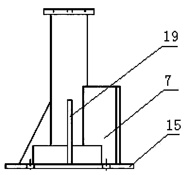 Controlling method of numerical control jig frame for ship building