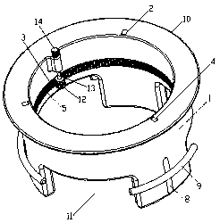 Simple-and-convenient-operate papillary muscle auxiliary exposure device