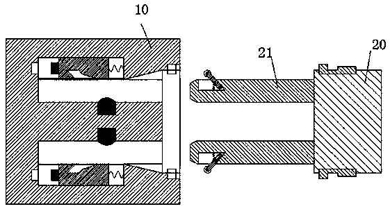 High-safety household electrical appliance electrification component