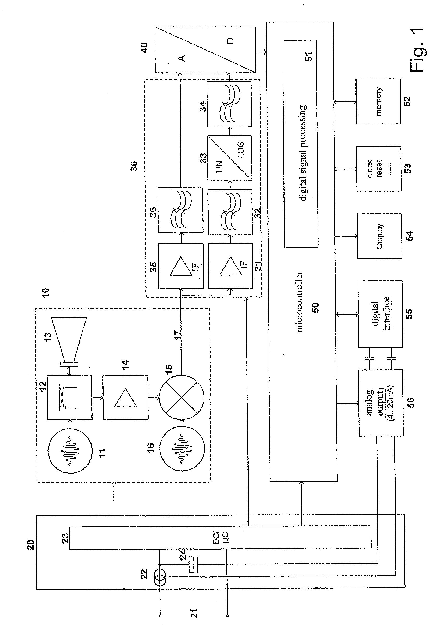 Paired ZF Sampling for Pulse Running Time Filling Level Sensor