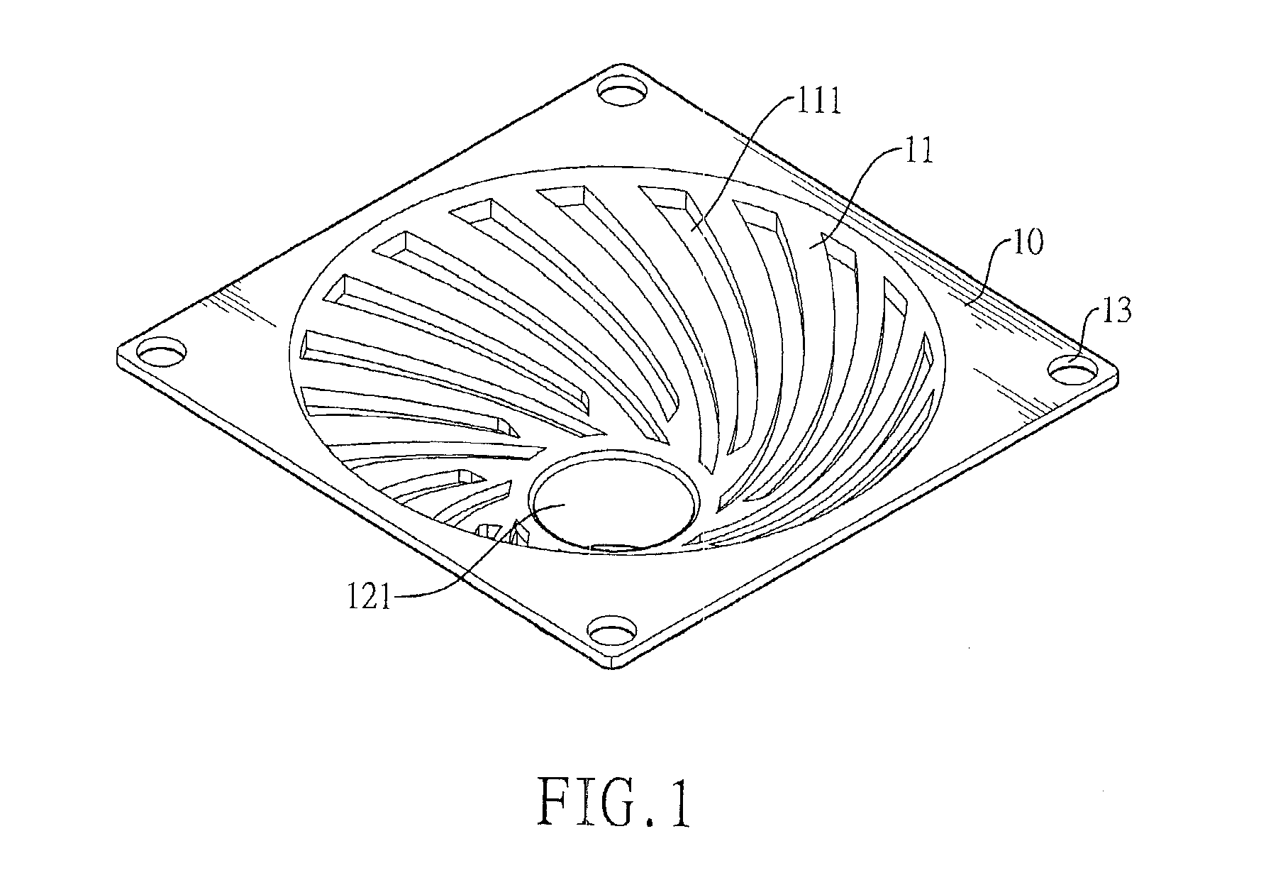 Fan grill for a mosquito trap