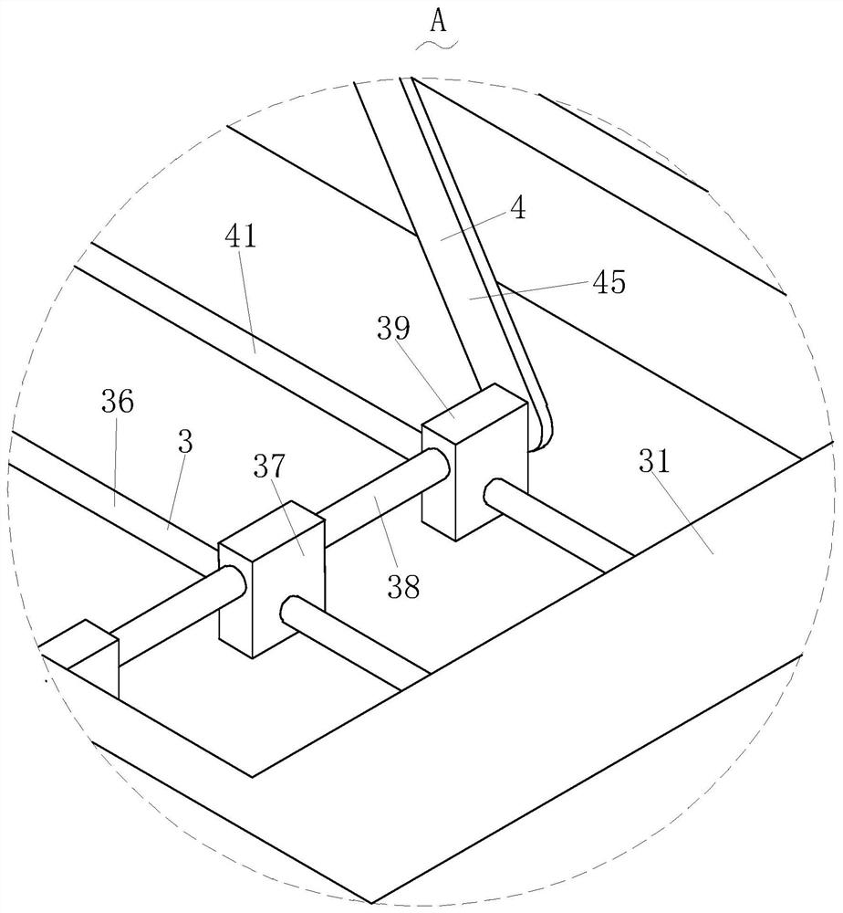 Convenient-to-adjust airing device for Chinese herbal medicine processing