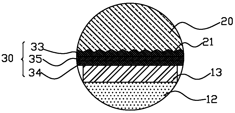 Flexible device transition device and preparation method and flexible device patch method